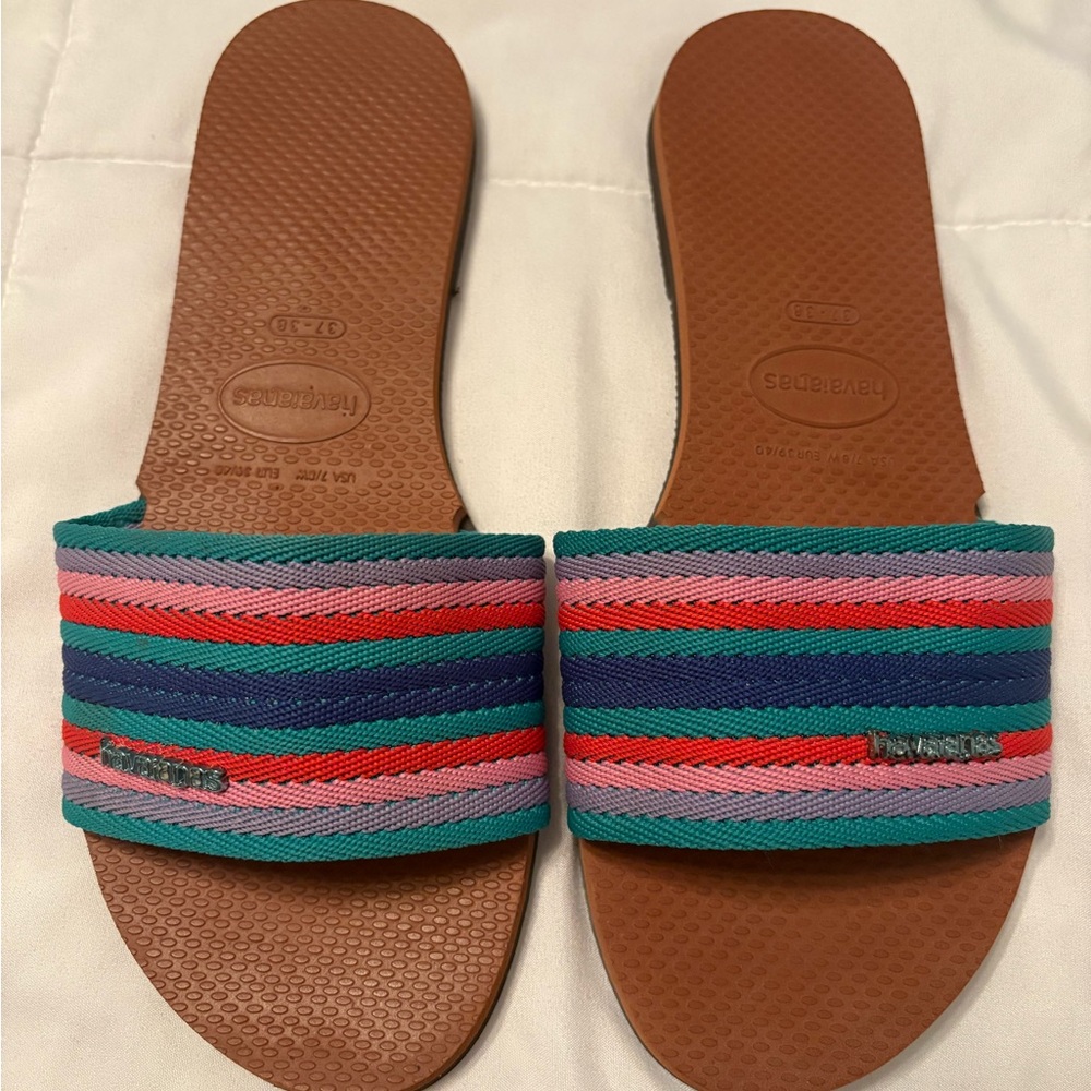 Havaianas Multicolor Striped Sandals